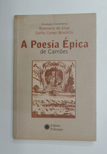 Capa do livro A Poesia Épica de Camões