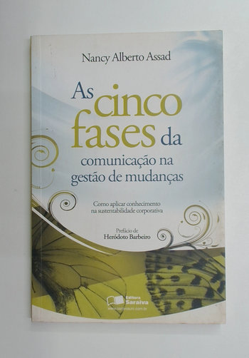 Capa do livro As Cinco Fases da Comunicação na Gestão de Mudanças