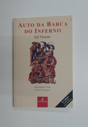 Capa do livro Auto da Barca do Inferno