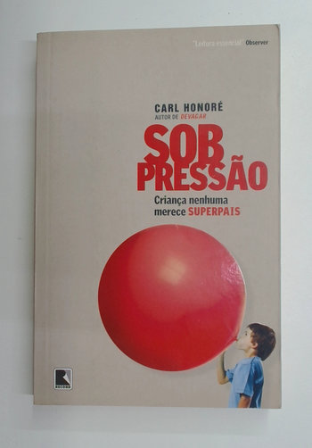 Capa do livro Sob Pressão