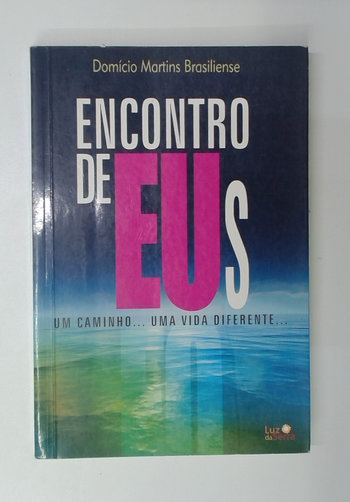 Capa do livro Encontro de Eus