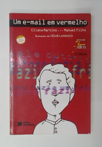 Capa do livro Um E-mail em Vermelho